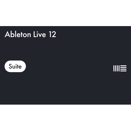 Logiciels séquenceurs - Ableton - LIVE 12 SUITE EDUCATION