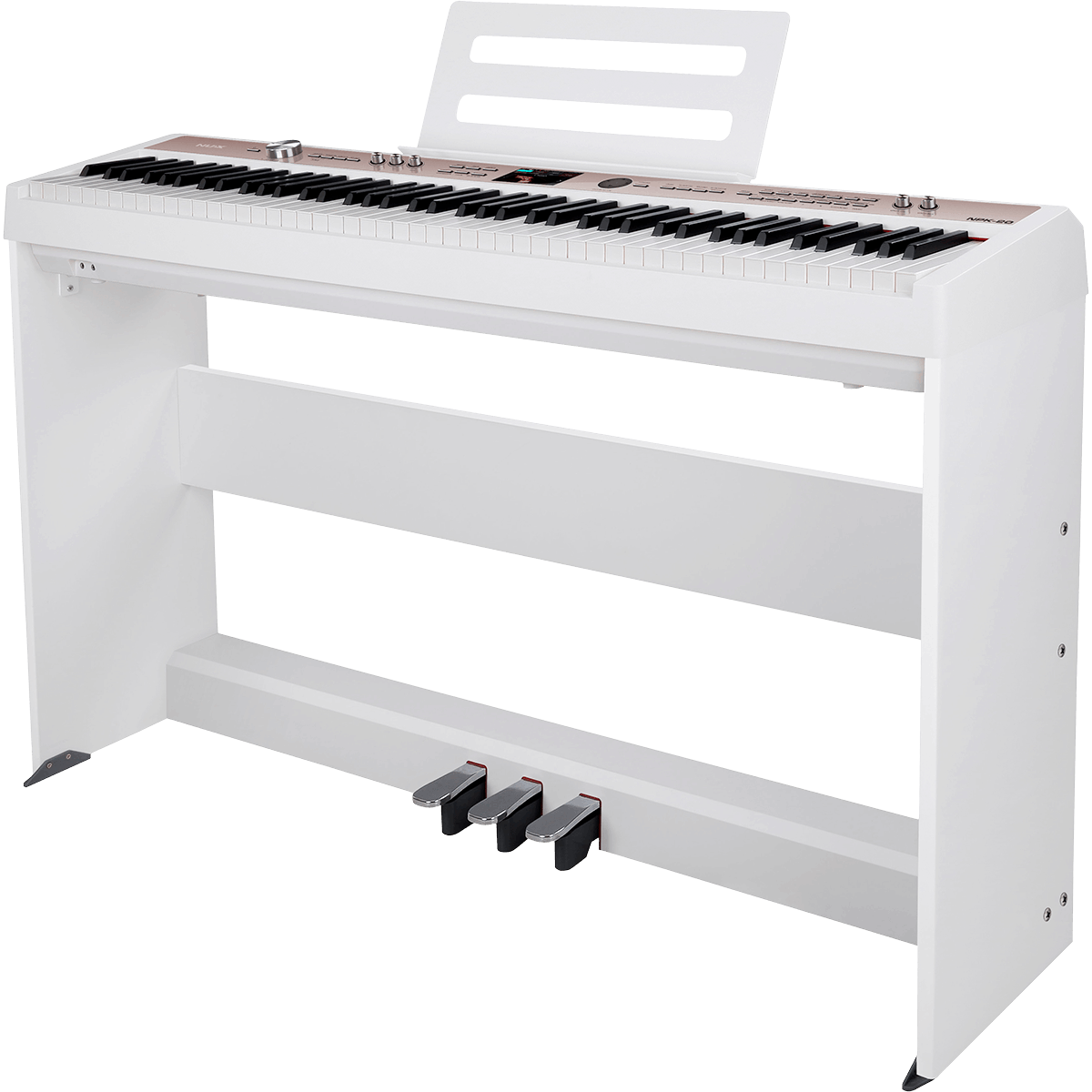 Packs Claviers et Synthé - NUX - Pack NPK-20 (BLANC) + Stand...
