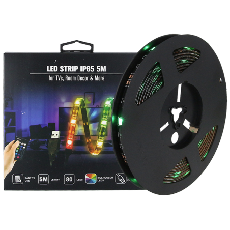 Rubans LED - Power Lighting - LED STRIP IP65 5M