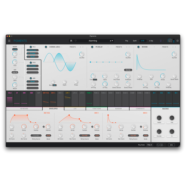 Logiciels instruments virtuels - Arturia - PIGMENTS 5 EDU