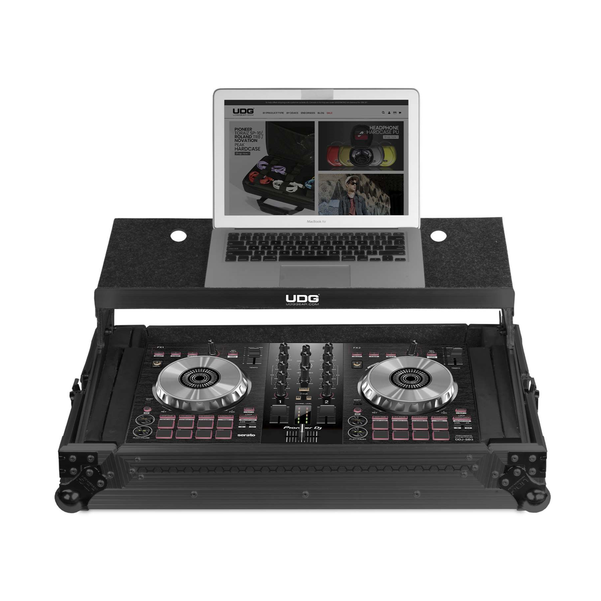 Flight cases contrôleurs DJ - UDG - Ultimate Flight Case Multi...