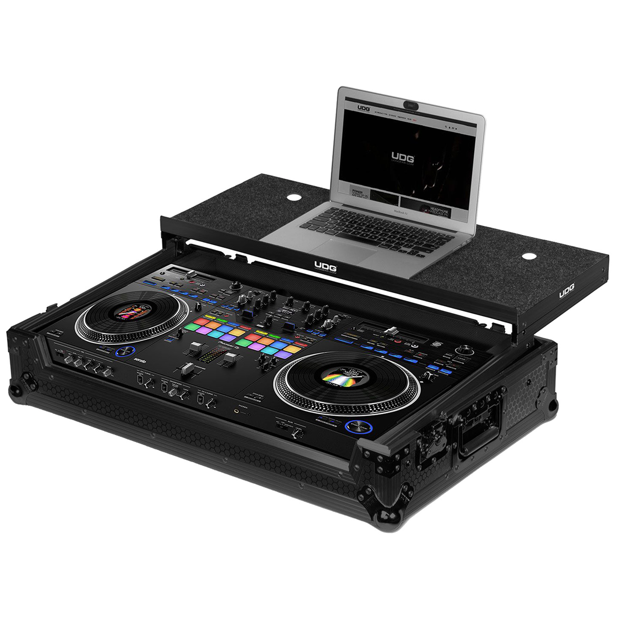 Flight cases contrôleurs DJ - UDG - U91077BL - DDJ-REV7