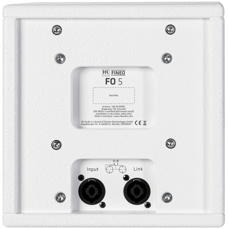 Enceintes passives - HK Audio - FINEO FO 5 (BLANC)