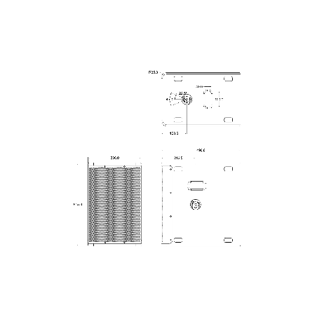 Caissons de basse actifs - Audiophony - ILINESUB12A (NOIR)