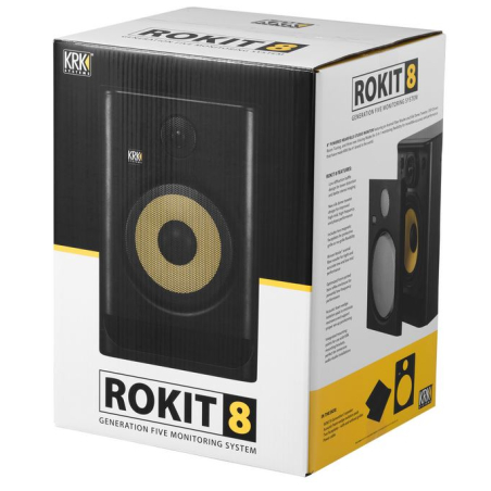 Enceintes monitoring de studio - KRK - ROKIT RP8 G5