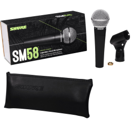 Micros chant - Shure - SM58 SE