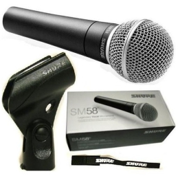 	Micros chant - Shure - SM58 LCE