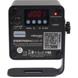 	Projecteurs sur batteries - Algam Lighting - EVENT PAR 44 QUAD IP