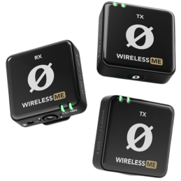 	Micros pour caméras sans fil - Rode - WIRELESS ME DUAL