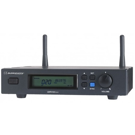 Micros chant sans fil - Audiophony - UHF410 BASE F5
