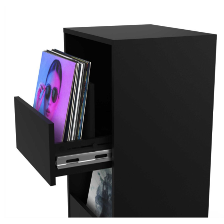 Meubles disques et Vinyles DJ - Glorious DJ - VINYL VAULT BLACK