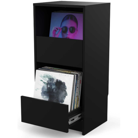 Meubles disques et Vinyles DJ - Glorious DJ - VINYL VAULT BLACK