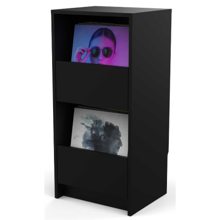 Meubles disques et Vinyles DJ - Glorious DJ - VINYL VAULT BLACK