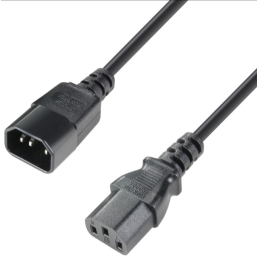 Câbles alimentation shucko cee - Adam Hall - 3 STAR PLK 0100 (1m)