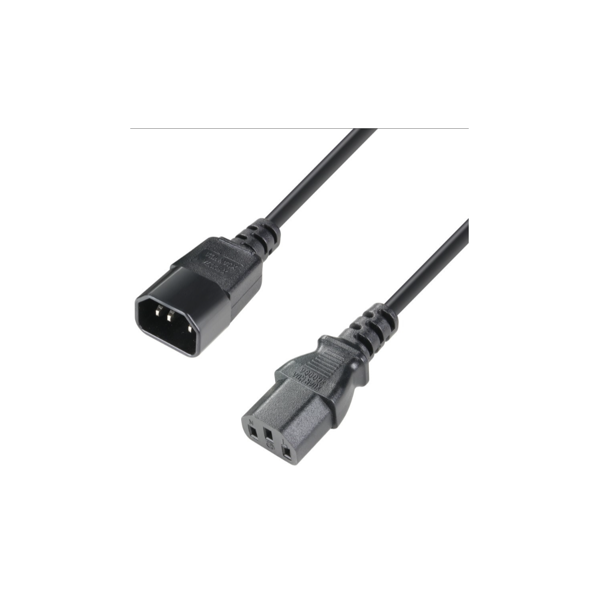 Câbles alimentation shucko cee - Adam Hall - 3 STAR PLK 0100 (1m)