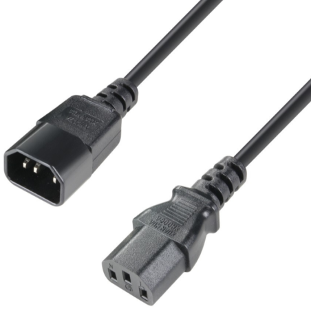 Câbles alimentation shucko cee - Adam Hall - 3 STAR PLK 0050 (0,5m)