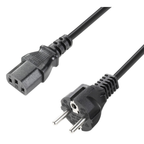 Câbles alimentation shucko cee - Adam Hall - 3 STAR PKD 0100 (1m) Câbles alimentation shucko cee - Adam Hall - 3 STAR PKD 0100 (1m)