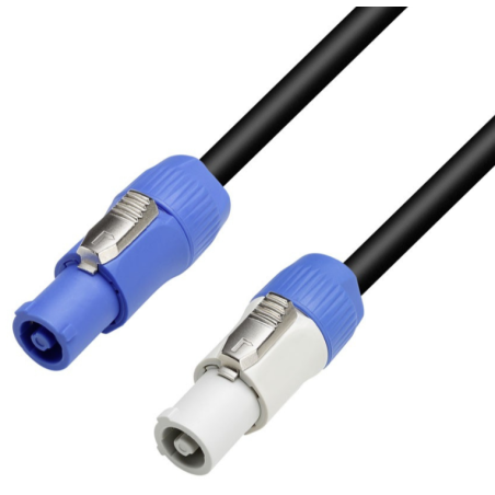 Câbles alimentation powercon - Adam Hall - 3 STAR PCON L 0500 (5m)