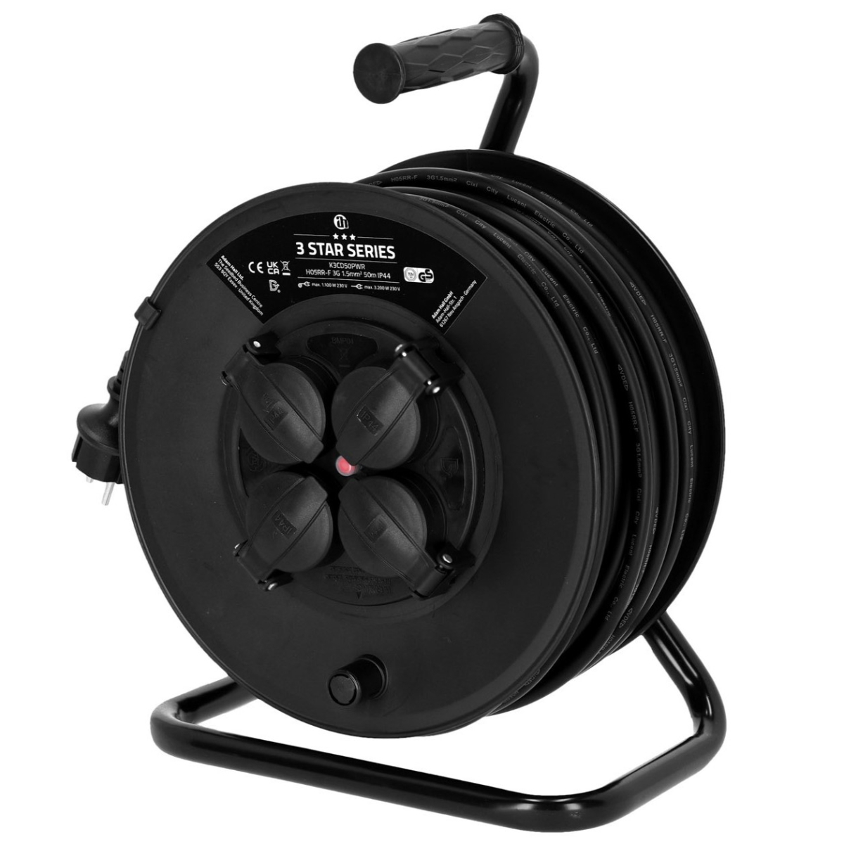 Rallonges électriques - Adam Hall - 3 STAR CD 50 PWR (50m)