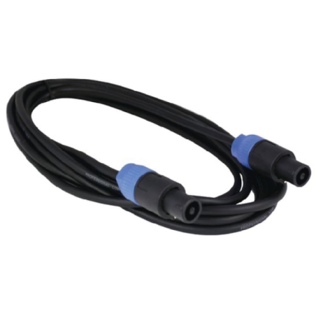 Câbles hauts parleurs SPEAKON - Power Acoustics - Accessoires - CAB 2040 (2x1,5 mm - 10m)