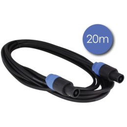 Câbles hauts parleurs SPEAKON - Power Acoustics - Accessoires - CAB 2041 (2x1,5mm - 20m)