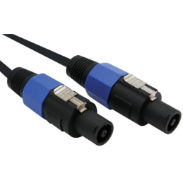 	Câbles hauts parleurs SPEAKON - Ibiza Sound - CS10SS (2x1,5mm - 10m)