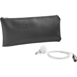 Micros cravate - Shure - WL185MW (BLANC)