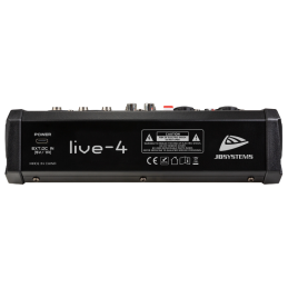 	Consoles analogiques - JB Systems - LIVE-4