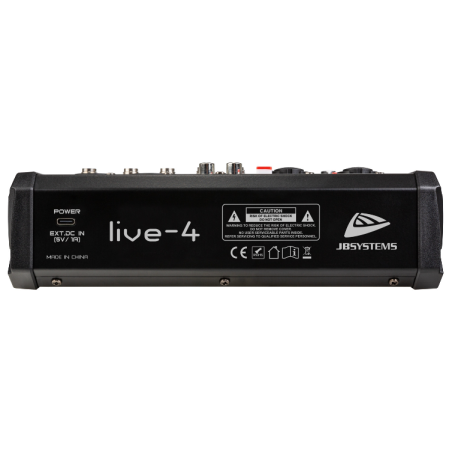 Consoles analogiques - JB Systems - LIVE-4
