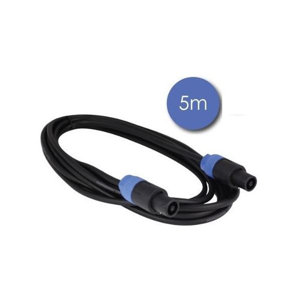 Câbles hauts parleurs SPEAKON - Power Acoustics - Accessoires - CAB 2039 (2x1,5mm - 5m) Câbles hauts parleurs SPEAKON - Power Acoustics - Accessoires - CAB 2039 (2x1,5mm - 5m)