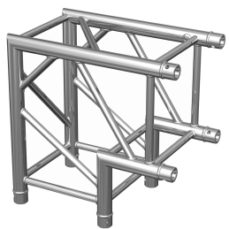 Structures Alu Quatro 290 Charge Lourde Silver - ConteStage - QUATRO-A01