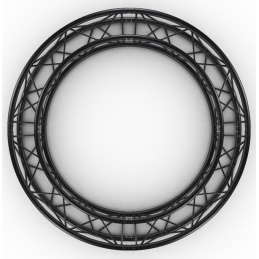 	Structures Cercle Alu Quatro 290 Black - ConteStage - CQUA29-300 BLK