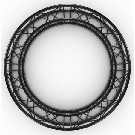 Structures Cercle Alu Quatro 290 Black - ConteStage - CQUA29-300 BLK