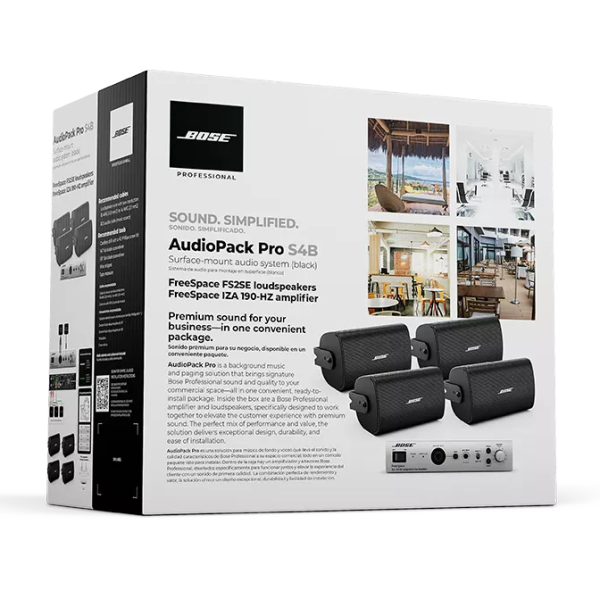 Packs Sono - Bose Professional - AUDIOPACK PRO S4B Packs Sono - Bose Professional - AUDIOPACK PRO S4B