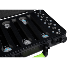	Flight cases micros - Shure By Gator - SH-MICCASEW06