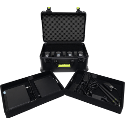 	Flight cases micros - Shure By Gator - SH-MICCASEW07