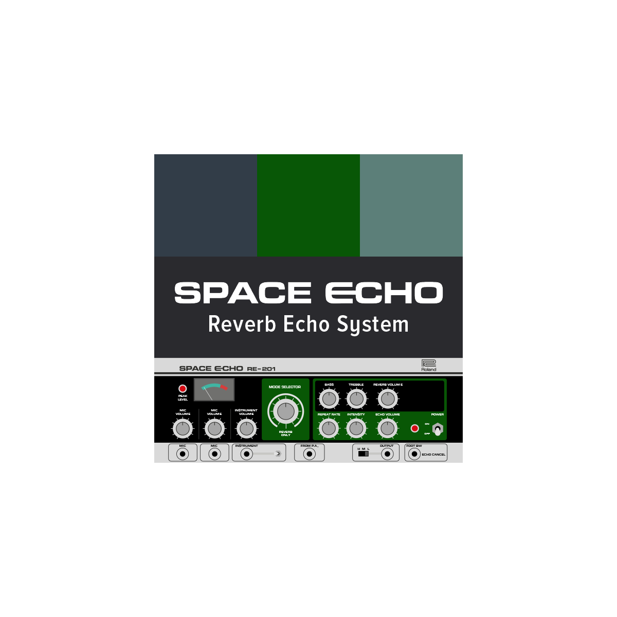 Logiciels instruments virtuels - Roland - RE-201 SPACE ECHO