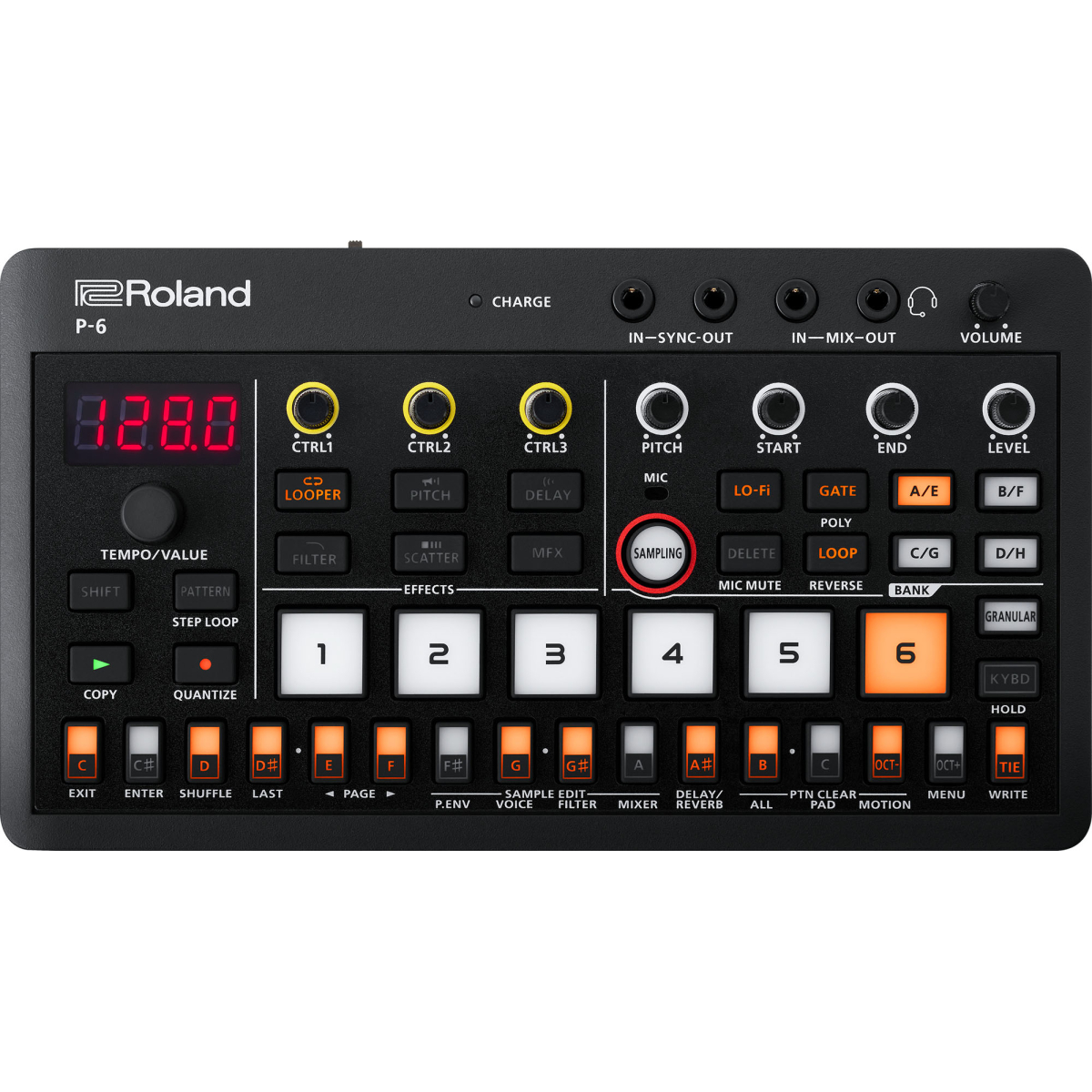 Sampleurs - Roland - P-6 AIRA Compact