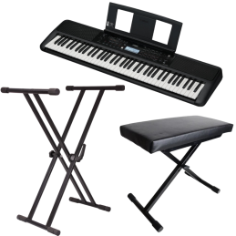 Packs Claviers et Synthé - Yamaha - PACK PSR-EW320 + SK002 + SKB07