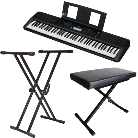 Packs Claviers et Synthé - Yamaha - PACK PSR-EW320 + SK002 + SKB07