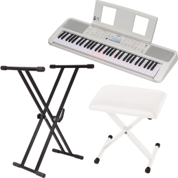 Packs Claviers et Synthé - Yamaha - PACK EZ-310 + PC-110WH + SK002
