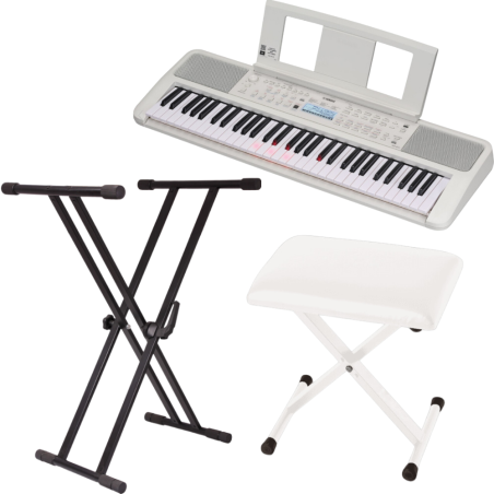 Packs Claviers et Synthé - Yamaha - PACK EZ-310 + PC-110WH + SK002