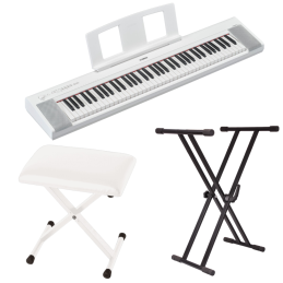 Packs Claviers et Synthé - Yamaha - PACK NP-35 (BLANC) +...