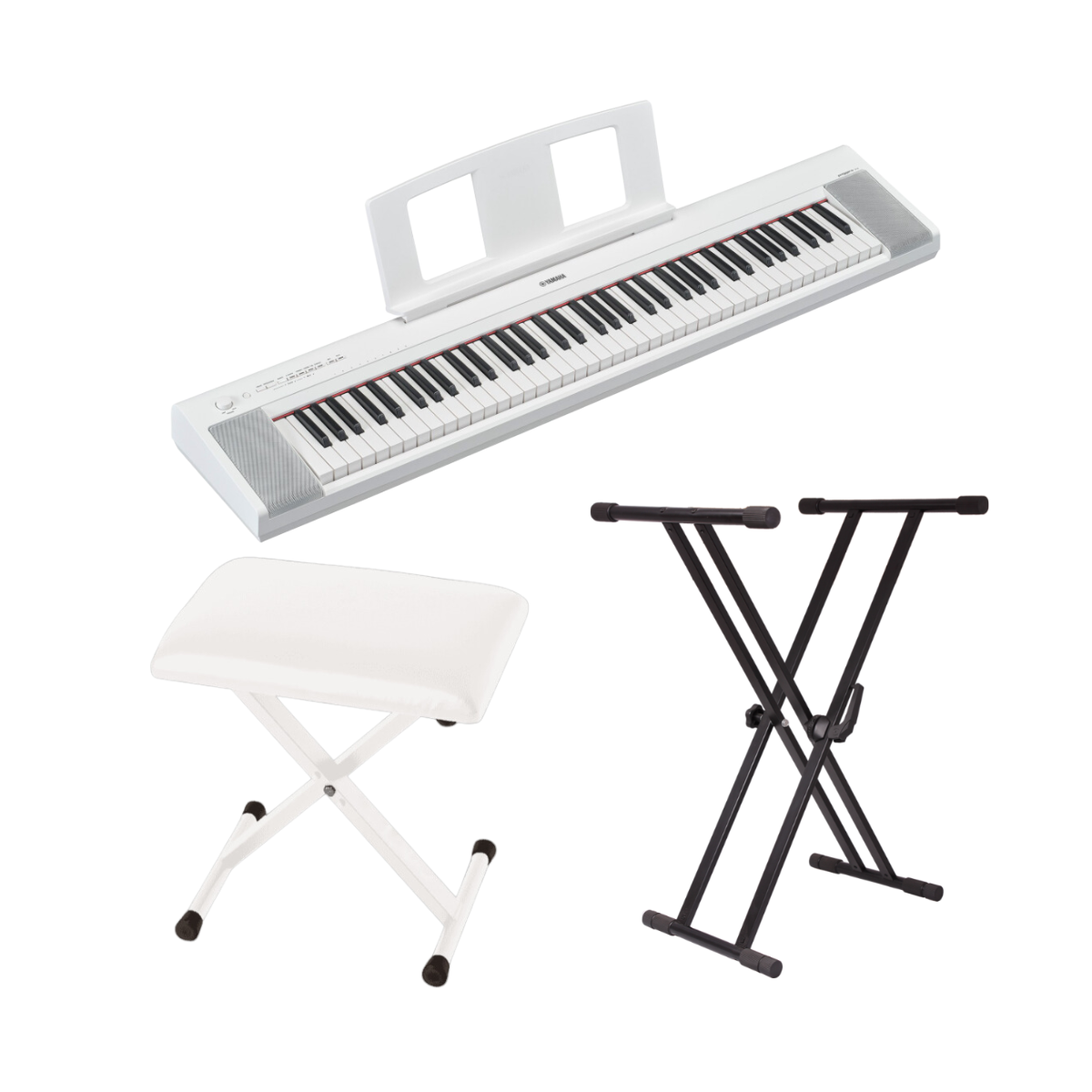 Packs Claviers et Synthé - Yamaha - PACK NP-35 (BLANC) +...