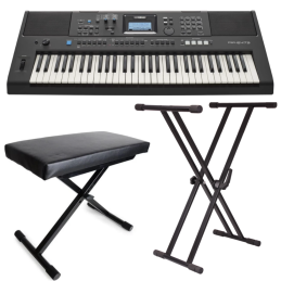 Packs Claviers et Synthé - Yamaha - PACK PSR-E473 + SK002 + SKB07
