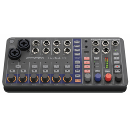 	Enregistreurs multipistes - Zoom - LIVETRAK L-6