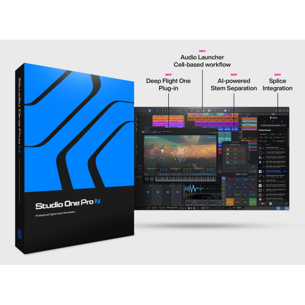 Presonus STUDIO ONE PRO 7 CROSSGRADE - Logiciels séquenceurs - Energyson