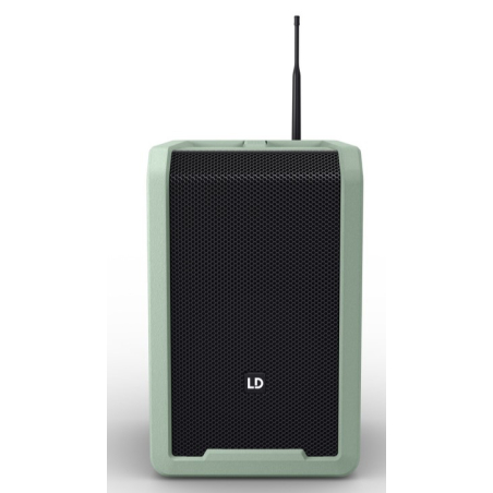 Sonos portables sur batteries - LD Systems - ANNY 8 BPH B6 GN (VERTE)