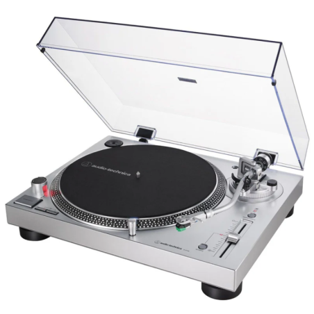 Platines vinyles DJ entrainement direct - Audio-Technica - AT-LP120XUSB SV