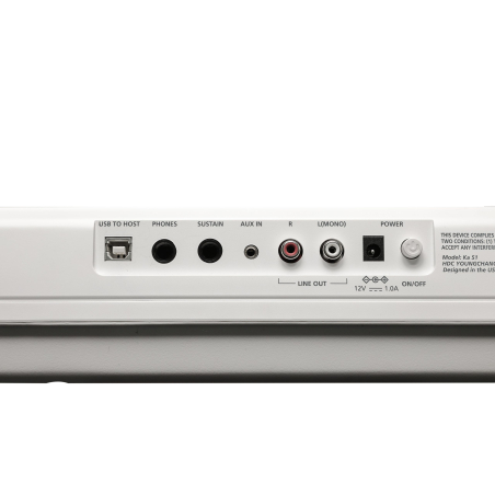 Pianos numériques portables - Kurzweil - KA-S1 WH